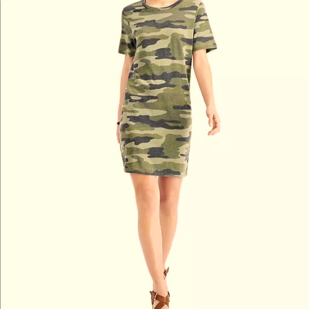 Lucky brand camo dress.
